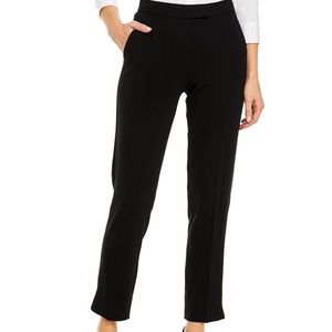 Theory Ibbey 2 Black Stretch Suit Dress Pant SZ 0